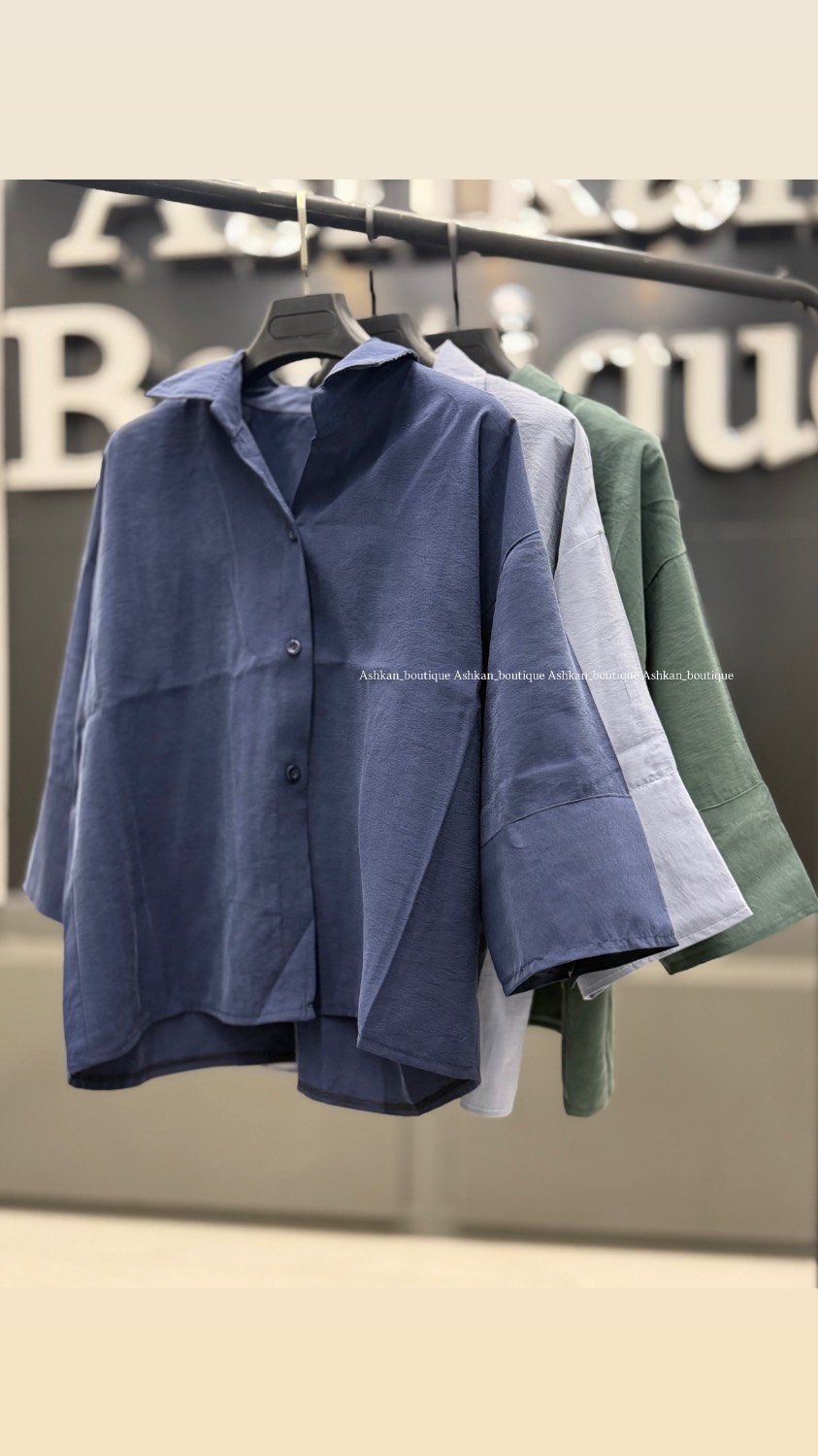 شومیز basic silk کد 6547